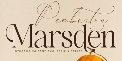 Pemberton Marsden Script