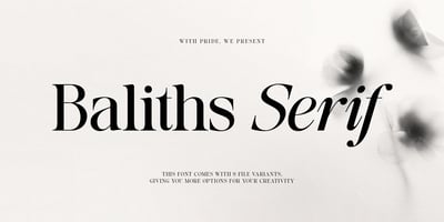 Baliths Serif