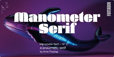 Manometer Serif