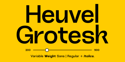 Heuvel Grotesk