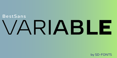 BestSans Variable