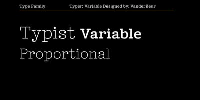 Typist Variable Prop