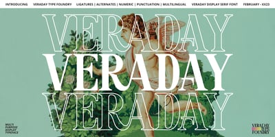 Veraday Display Serif