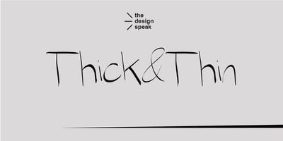 Thick and Thin