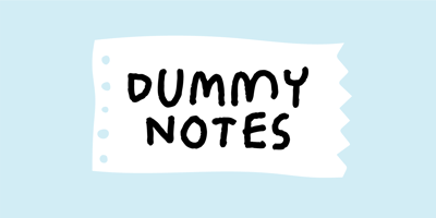 Dummy Notes