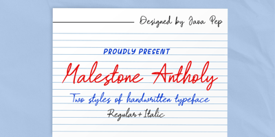 Malestone Antholy