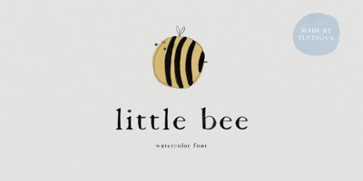Little Bee Vector