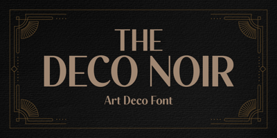 The Deco Noir