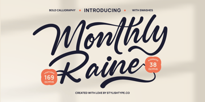 Monthly Raine