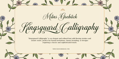 Kingsguard Calligraphy