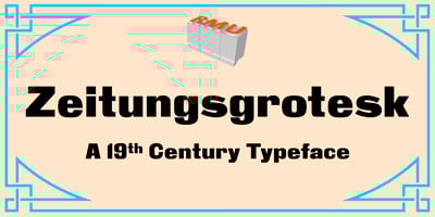 Zeitungsgrotesk