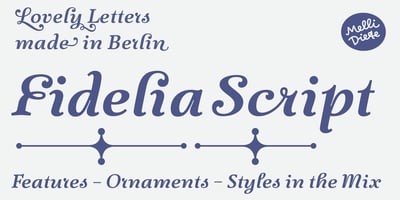 Fidelia Script
