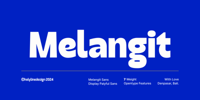 Melangit Sans
