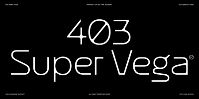 403 Super Vega
