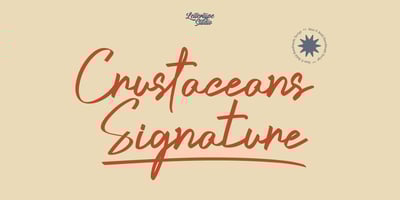 Crustaceans Signature