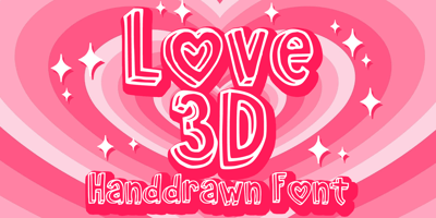Love 3 d