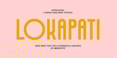 Lokapati Font