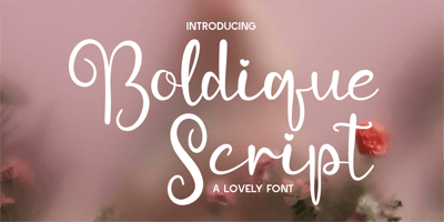 CF Boldique Script