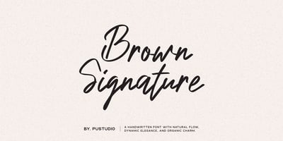 Brown Signature