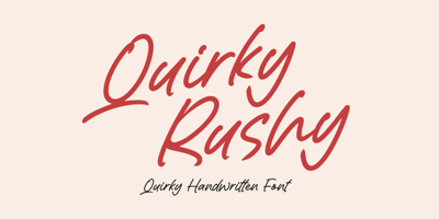 Quirky Rushy