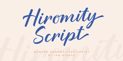 Hiromity Script