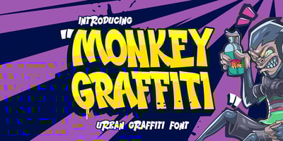 Monkey Graffiti