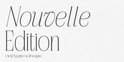 Nouvelle Edition