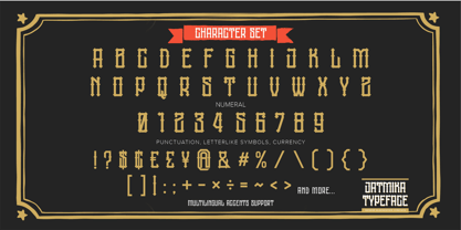 Jatmika Typeface Font Poster 7
