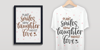 Lovely Motheris Font Duo Font Poster 2