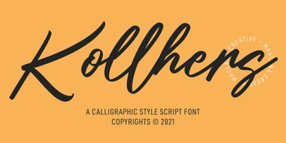 Kollhers Font Poster 1