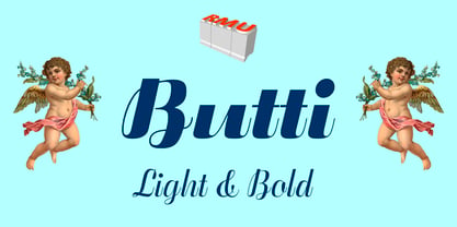 Butti Font Poster 1