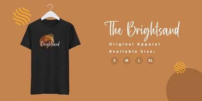 Brightsand Font Poster 8