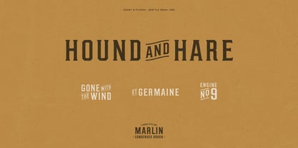 Marlin Font Poster 9