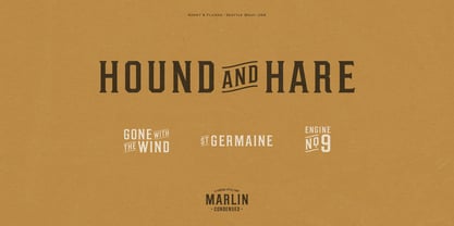 Marlin Font Poster 4