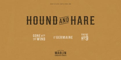 Marlin Font Poster 14