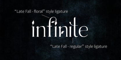 Late Fall Font Poster 7