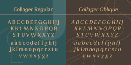 Collager Font Poster 2