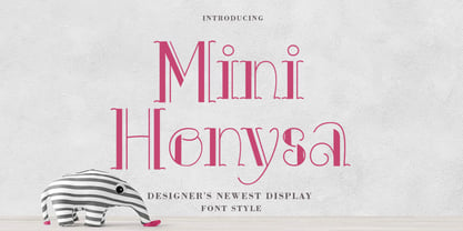Mini Honysa Font Poster 1