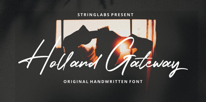 Holland Gateway Font Poster 1