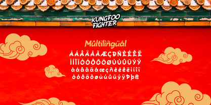 Kungfoo Fighter Font Poster 7