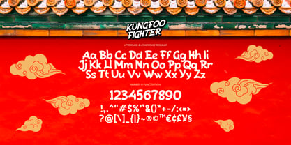 Kungfoo Fighter Font Poster 6