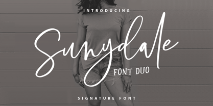 Sunydale Font Duo Font Poster 1