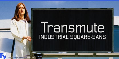 Transmute Font Poster 1