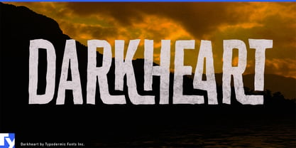 Darkheart Font Poster 1