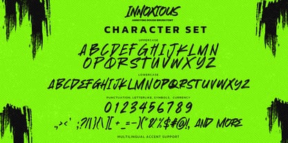 Innoxious Font Poster 6