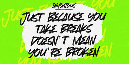 Innoxious Font Poster 8
