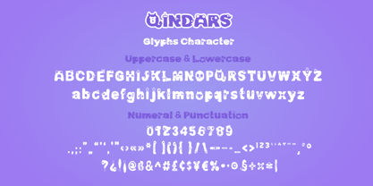 Qindars Font Poster 12