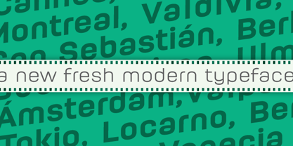 Moderna Font Poster 11