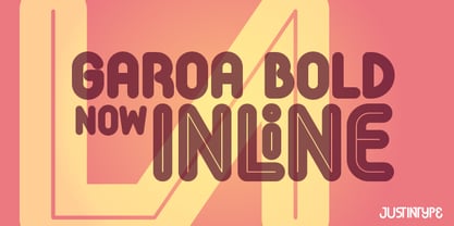 Garoa Font Poster 2