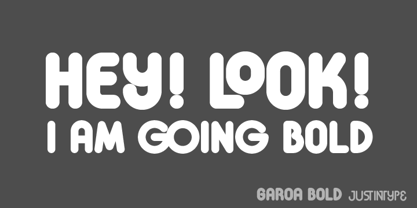 Garoa Font Poster 9